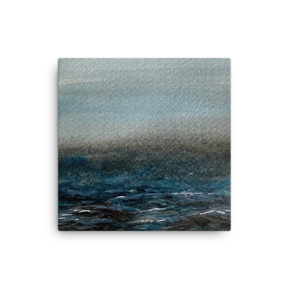 Watercolor Storm Canvas Print