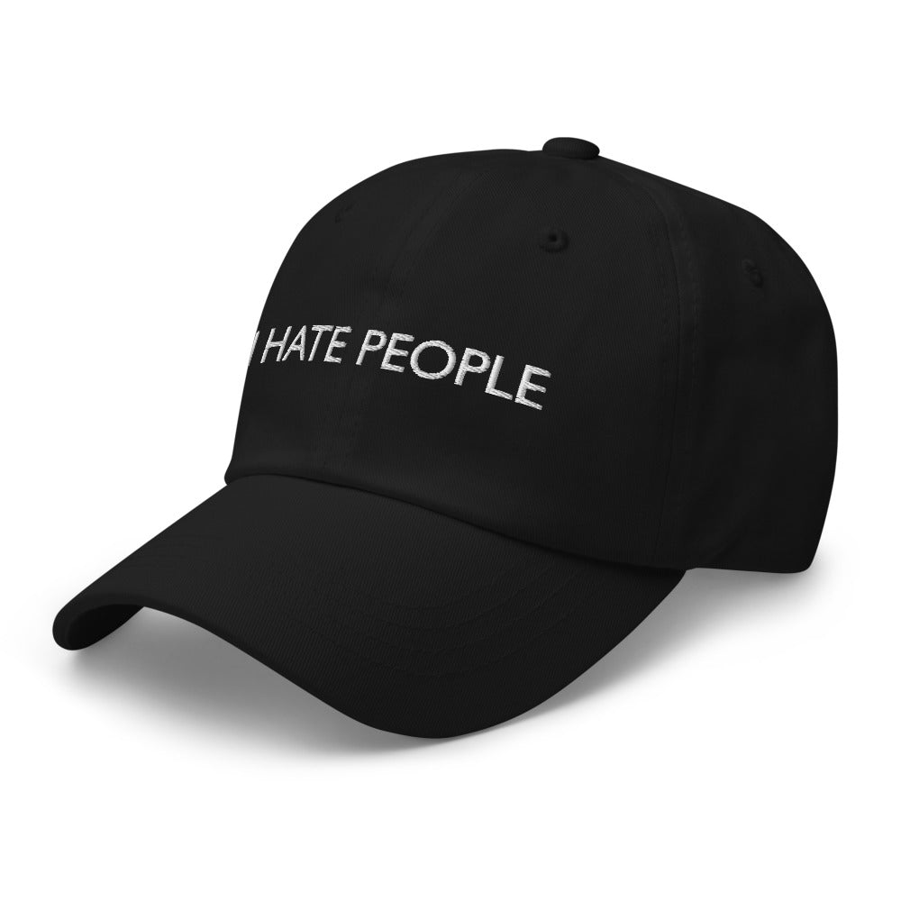 I HATE PEOPLE Baseball Cap