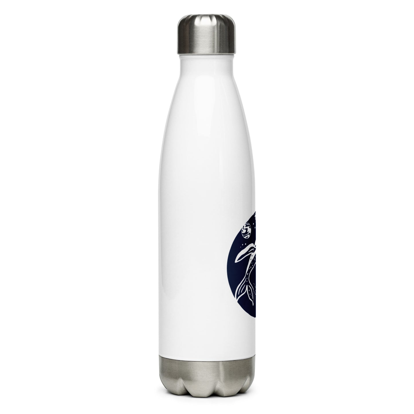 Space Whale Stainless Steel Water Bottle