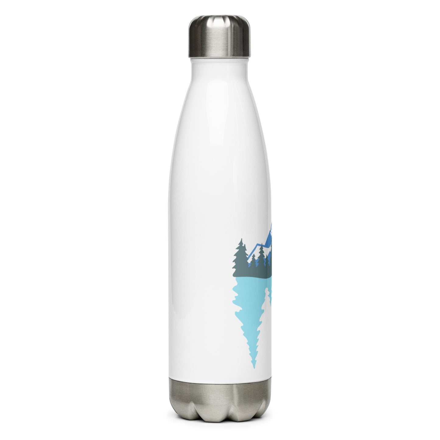 Mountain Stainless Steel Water Bottle