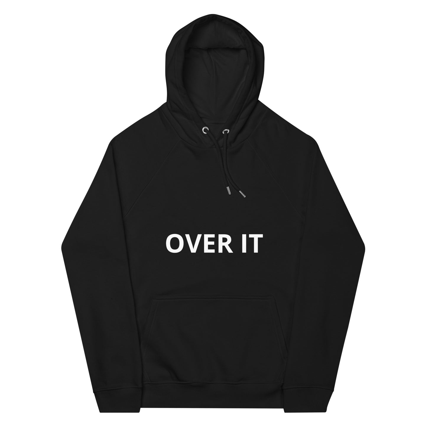 OVER IT Unisex eco raglan hoodie