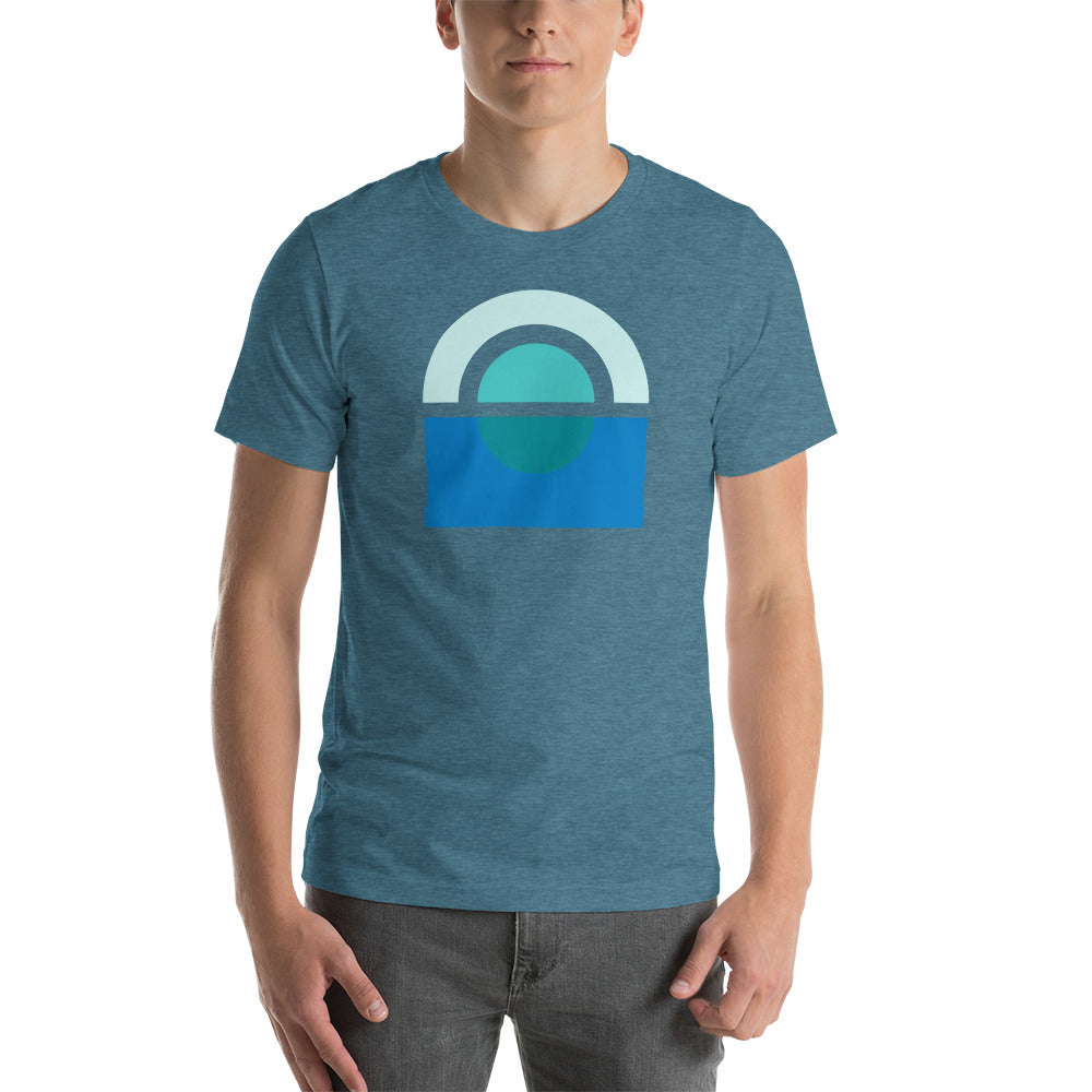 Abstract Sunset Unisex t-shirt