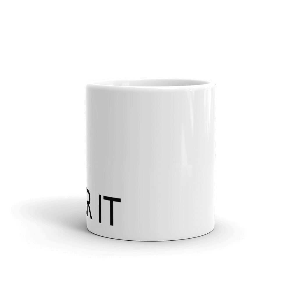 OVER IT Statement mug