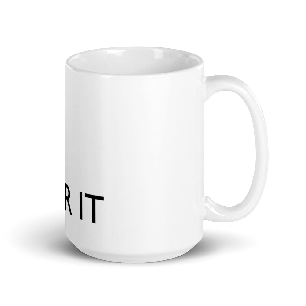 OVER IT Statement mug