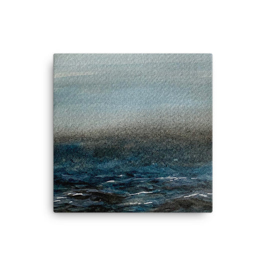 Watercolor Storm Canvas Print